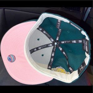 New York Yankees Green Pink brim